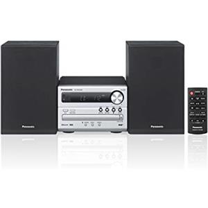 Panasonic Amplificatore digitale DAB+ SC-PM250BEGS I, lettore CD, radio FM e porta USB DAB+, funzione di spegnimento automatico, design vintage, versione francese