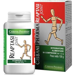CISBANI PHARMA Reaptasi Joint Integratore Articolazioni e Cartilagine con Artiglio del Diavolo Forte, Boswellia, Vitamina C, Glucosamina, MSM e Condroitina - 90 Compresse
