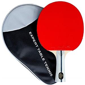 Expert Table Tennis Palio Expert 3.0 - Racchette da ping pong e custodia | Racchette da ping pong ad alte prestazioni approvate ITTF per principianti | Massima rotazione e controllo