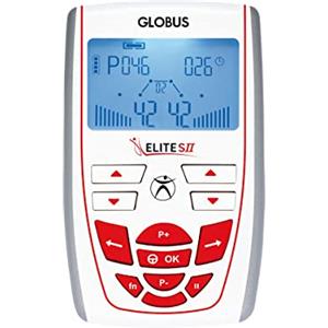 Globus | Elite SII, Elettrostimolatore a 2 Canali, 100 Programmi Per Qualsiasi Esigenza Di Trattamento, Fitness, Forma Fisica, Bellezza, Salute e Benessere