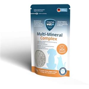 marsavet+ Marsavet Multi-Mineral Complex Polvere BARF Complete. Integratore per cani, gatti e altri animali domestici con vitamine, minerali, Omega 3, taurina. Integratore BARF che fornisce nutrienti essenziali