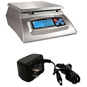 My Weigh KD-8000 - Bilancia Alimentare Professionale, Pesa-Alimenti Digitale, in Acciaio Inox, Colore: Argento