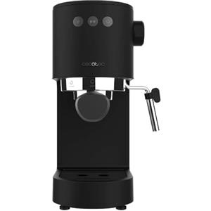 Cecotec Macchina da Caffè Espresso Cafelizzia Fast. 1350 W, Thermoblock, ForceAroma da 20 bar, Vaporizzatore Orientabile, Braccio Doppio, Piastra Riscaldatrice per Tazze, Serbatoio d'Acqua Estraibile