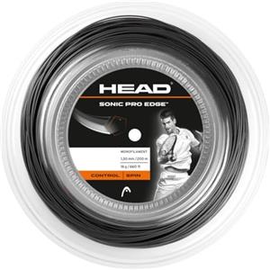 HEAD Sonic PRO Edge Matassa, Corda per Racchetta da Tennis Unisex Adulto, Antracite, 16