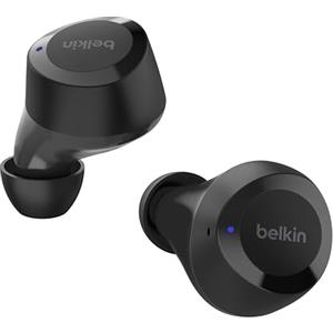 Belkin SoundForm Bolt Auricolari True Wireless, Earbud Wireless con 28 Ore di Batteria, Modalità Mono, Resistenza a Sudore e Acqua, IPX4, Cuffie Bluetooth con Microfono