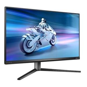 PHILIPS Evnia 32M2N6800M - Monitor da gioco UHD da 32 pollici, 144 Hz, 0,5 ms, FreeSync Premium Pro, HDR1000 (3840x2160, 2x HDMI 2.1, DisplayPort, USB Hub) grigio scuro