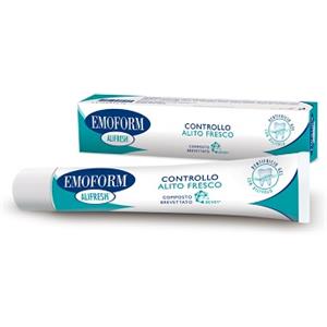 Emoform Alifresh Dentifricio 75 ml - Controllo Alito Fresco con Composto Brevettato ZCV51