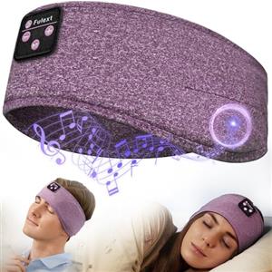 Fulext Cuffie per dormire Cuffie Bluetooth, Cuffie per dormire Cuffie per fascia sportiva, Cuffie per dormire a lungo tempo con altoparlanti integrati Perfette per allenamento, corsa, yoga