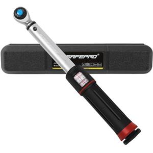 ATsafepro, Chiave dinamometrica 1/4 pollici, chiave dinamometrica stile finestra 3-27 Nm con doppia direzione regolabile, chiave dinamometrica per bicicletta regolazione della coppia