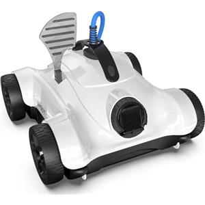 WYBOT Robot per Piscina, pulitore Automatico con Motore Doppio da 150 W, 3 cicli di Pulizia (1/2/3H), aspiratore per Piscine Fino a 30° (60㎡)