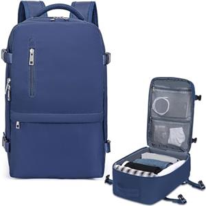 Xkdoai Zaino 40x20x25 per Ryanair, Zaino da Viaggio Aereo Bagaglio a Mano Borse Cabina Valigia Zaini Casual Unisex Borsone da Viaggio Impermeabile Casual Daypack