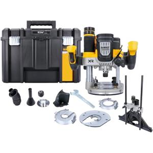 DeWalt DCW620NT 18V XR Cordless Brushless 1/2 Plunge Router in Tstak VI Deep Carry Case