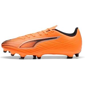PUMA Scarpe da Calcio Unisex Ultra 6 Play Fg/AG, Ultra Blue PUMA White Glowing Red, 46 EU