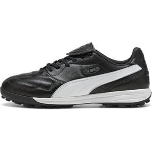 PUMA King Liga TT Scarpe da Calcio Unisex Nero/Argento 40 EU, Puma Black PUMA Silver PUMA White, 40.5 EU, Puma Black Puma Silver Puma White, 40.5/41 EU