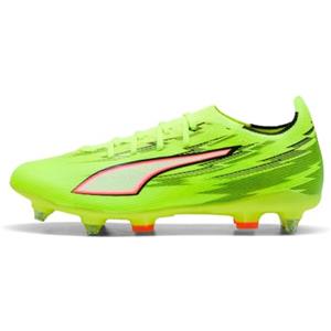 Puma Scarpa da Calcio Unisex Ultra 6 Match MXSG, Giallo Alert Black-Glowing Red-Lime Squeeze, Taglia 40, Yellow Alert Puma - Spremere con Lime, Colore: Nero, 42 EU