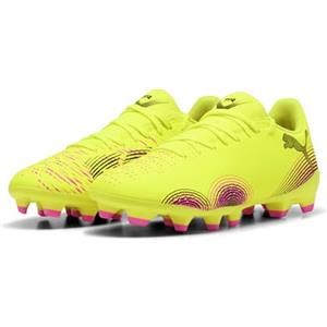 Puma Future 8 Play FG/AG Wn's - Scarpe da Calcio Femmina, Yellow Alert-Puma Black-Sun Struck,