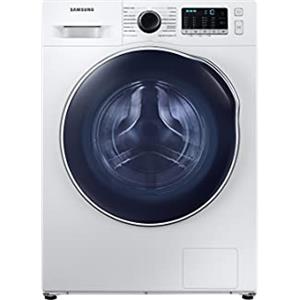 Samsung Lavasciuga Crystal Clean, WD8NK52E0AW, Libera installazione, Slim, 8+5 Kg, 1200 RPM, Classe C/F, Vapore, Caricamento Frontale, 60l x 85h x 46p cm