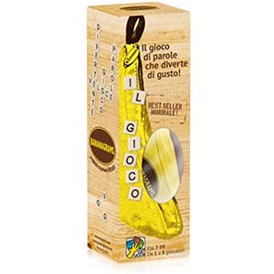 dV Giochi- Bananagrams-Il Gioco Che Sazia la Tua Fame di Parole Crociate-Edizione Italiana, Multicolore, 7-99 anni DVG9364