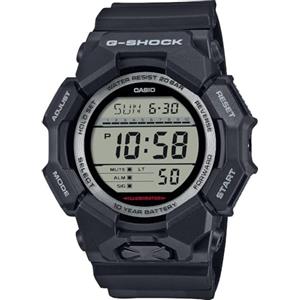 Casio G-shock - Orologio Da Polso Da Uomo Al Quarzo Sportivo Bracciale E Cassa In Resina Di Colore Nero Quadrante Digitale Nero - GD-010-1ER