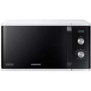 Samsung Forno a Microonde Grill, a libera installazione, Dual Dial MG23K3614AW/ET, Cottura Croccante, AutoDefrost, Microonde + Grill 800 W + 1100 W, 23 L, 49l x 27,5h x 39p cm, Bianco