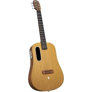 LAVA Me Air Chitarra elettrica acustica, Chitarra in abete rosso sottile e leggera con effetto magnetico FreeBoost, per destrimani, 6 corde in acciaio,(Abete rosso)