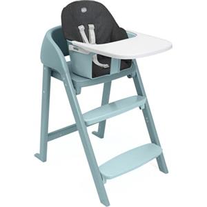 Chicco Sedia Evolutiva Crescendo Lite completa di accessori: seggiolone, vassoio e imbottitura, Sedia Bambino 36 Mesi-40 kg, Azzurro