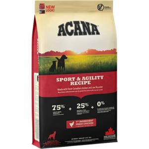 Acana Adult Sport e Agility Grain Free Pollo - 11,4 Kg - Croccantini per cani - 1° ORDINE? scegli lo sconto BZR5 / BZR20 + 200 punti fedeltà