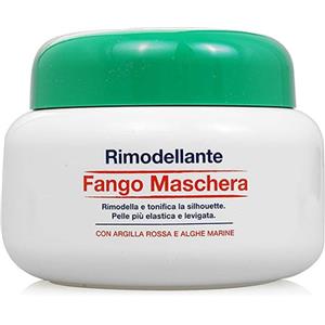 Somatoline Cosmetic Fango Maschera Rimodellante 500 g - Azione Tonificante e Rassodante con Argilla Rossa e Alghe Marine