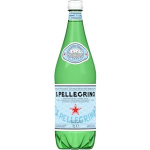 San Pellegrino Acqua minerale naturale frizzante, 1 litro