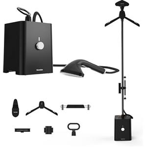 STEAMONE Professionale Stiratrice Verticale e Orizzontale a vapore 2900W 125g/min 10bar SteamCube Ferro da stiro 90min di autonomia(2500ml) Rimuove il 99,99% delle impurità Progettato per la stiratura