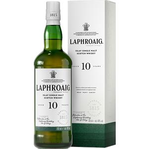 Giordano Vini Laphroaig Islay Single Malt Scotch Whisky Aged 10 Years Formato: 0.70 l