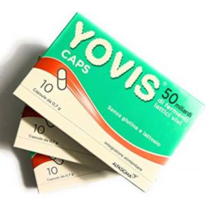 Yovis 3X YOVIS CAPS - Integratore di Fermenti Lattici Vivi da 50 Miliardi - 30 CAPSULE