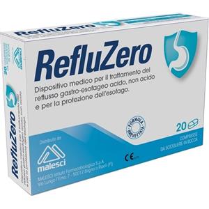 MALESCI SPA IST.FARMACOBIOL. RefluZero | Dispositivo Medico Reflusso Gastroesofageo Condroitina HA