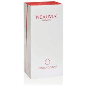 Neauvia Hydro Deluxe - Filler con Acido Ialuronico, 2 Siringhe Preriempite da 2.5 ml per Rivitalizzare la Pelle e Correggere Rughe