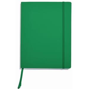 Muitomas Taccuino Grande Verde - 120 Fogli a Righe, Copertina Morbida con Tasca Interna e Chiusura ad Elastico