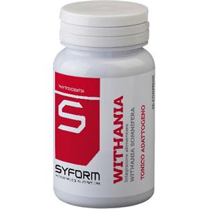Syform Withania 60 Compresse - Integratore Alimentare con Estratto di Withania Somnifera, 5% Withanolidi, Azione Tonico-Adattogena