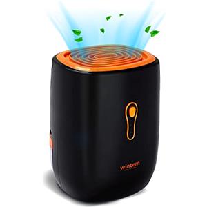 Wintem Nettuno Deumidificatore Compatto Portatile Intelligente Serbatoio 750 ml con Sistema di allarme autospegnimento