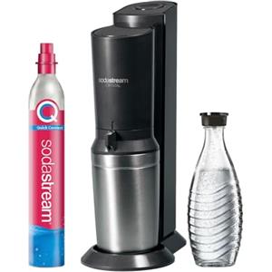 sodastream Gasatore Crystal, Acciaio Inossidabile Nero