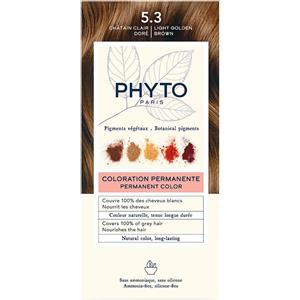 Phyto PhytoColor - Colorazione Permanente Colore 5.3 Castano Chiaro Dorato,1 Kit
