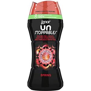 Lenor Profumatore Bucato Lavatrice Unstoppables,210 g, Spring, Intensificatore di Profumo Bucato Non Stop, fino a 12 Settimane nell'Armadio, 100% Plastica Riciclata