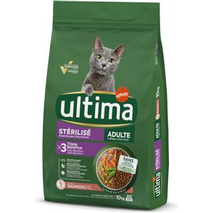 Affinity Ultima Crocchette per Gatti Sterilizzati 10 kg - Salmone & Orzo, Controllo Peso e Tratto Urinario Sano