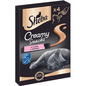 Sheba Creamy Snacks - 4 x 12 g Salmone