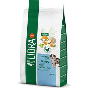 LIBRA Canine Puppy Pollo 12 kg - Crocchette complete per cuccioli con pollo
