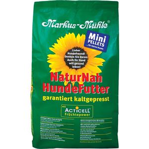 Markus-Mühle NaturNah Mini Crocchette per Cane - Alimento Spremuto a Freddo, 5 kg, Senza Profumi e Coloranti