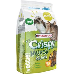 Versele-Laga Crispy Müsli per Conigli - Mangime Completo 2,75 kg con Fibre e Vitamine