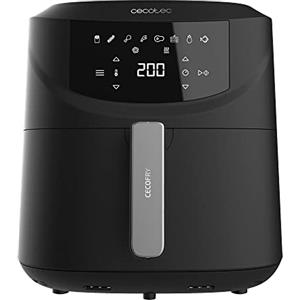 Cecotec Friggitrice ad Aria Cecofry Absolute 7600. Air Fryer 2000 W, Capacità 7,6 L, Digitale e Compatta, Tecnologia PerfectCook, Temperatura e Tempo Regolabili 80-200 °C, Pannello Touch, 8 Modalità