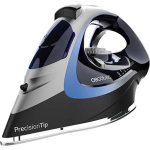 Cecotec Ferro Da Stiro a Vapore Ironhero 3200 Force Anodized. 3200W, Tecnologia Powersteam, Colpo Vapore 270g/min, Suola Turboslide, Antigoccia, Cyclo Clean, Filtro Anticalcare, Spegnimento Automatico