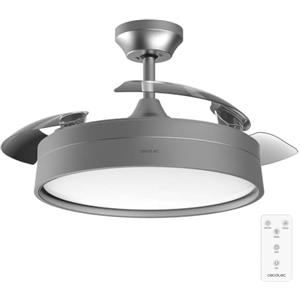 Cecotec - Ventilatori da Soffitto EnergySilence Aero 5200 Palm - 36 W, Diametro 132 cm, Telecomando, Timer Fino a 8 Ore, 6 Velocità, 5 Pale, Estate/Inverno, Design Regolabile