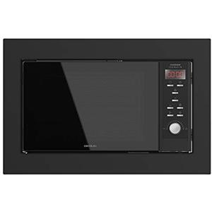 Cecotec Forno a Microonde digitale Grandheat 2350 incorporato in nero. 900 W, integrabili, 23 litri, grill di 1000 W, 9 funzioni preconfigurate, avvio rapido, timer