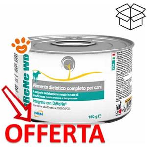 DIReNe WD - Alimento Dietetico Completo per Cani - Supporto Funzione Renale - 150g